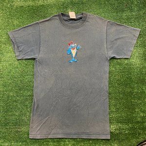 Vintage 90s StarKist Tuna Mascot Logo Sun Faded Food Tee